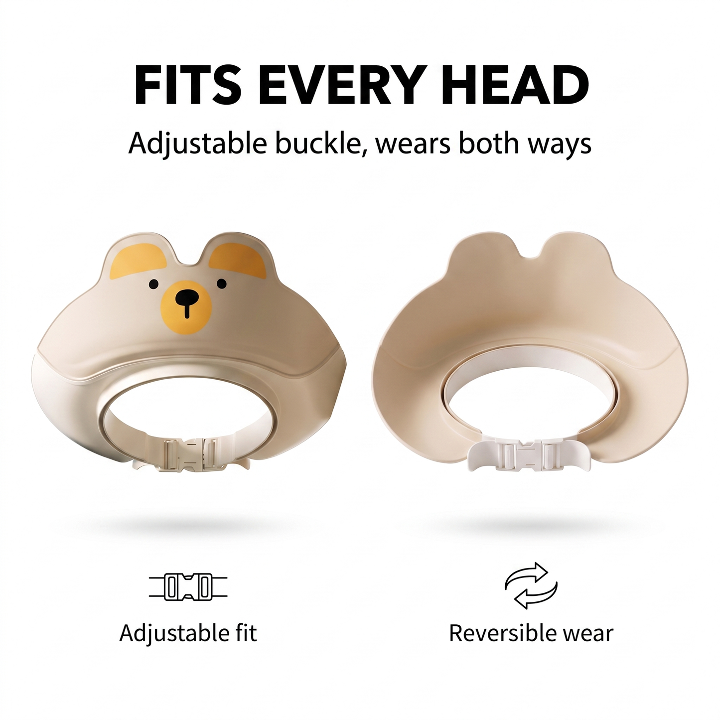 BathPeace™ Baby Bath Visor Cap