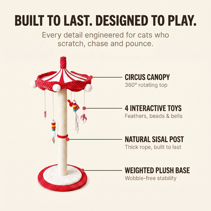 Pawrousel™ Interactive Cat Toy
