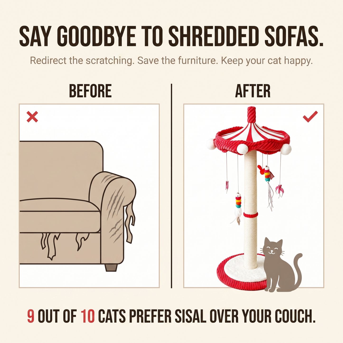 Pawrousel™ Interactive Cat Toy
