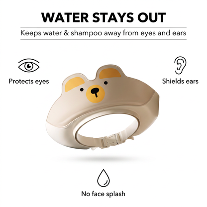 BathPeace™ Baby Bath Visor Cap