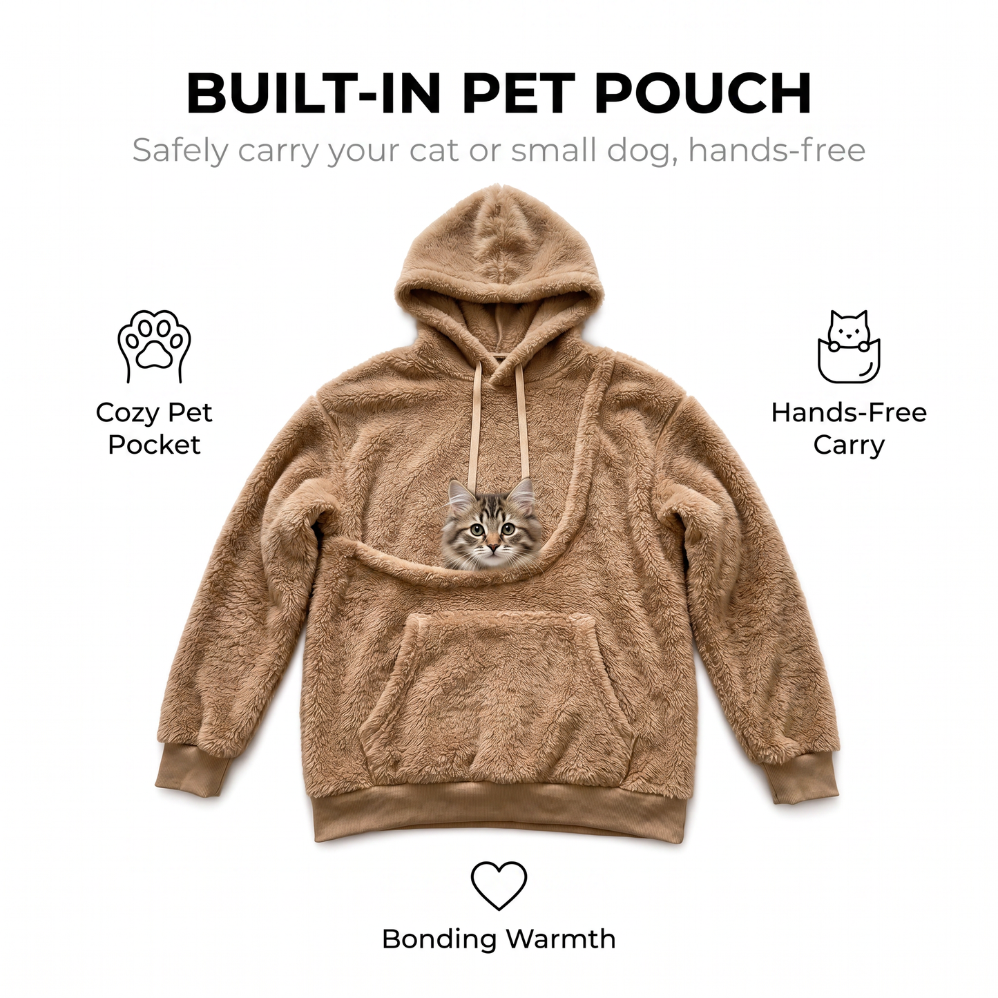 Pawrousel™ Purr Pocket Hoodie